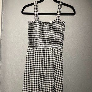 H&M Maxi Plaid Dress